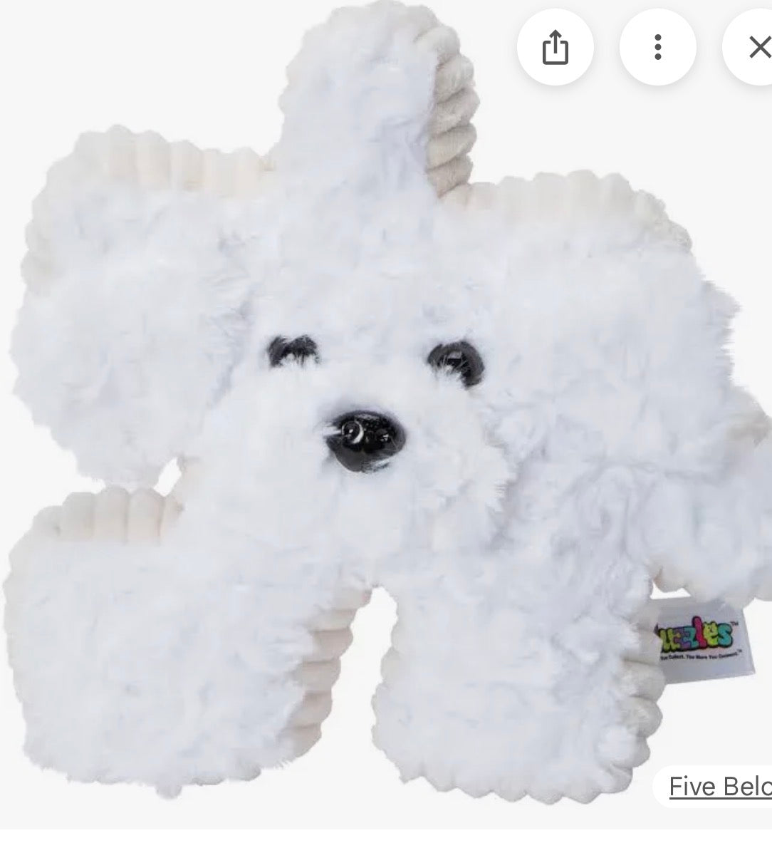PLUZZLES DOG PLUSH TOY