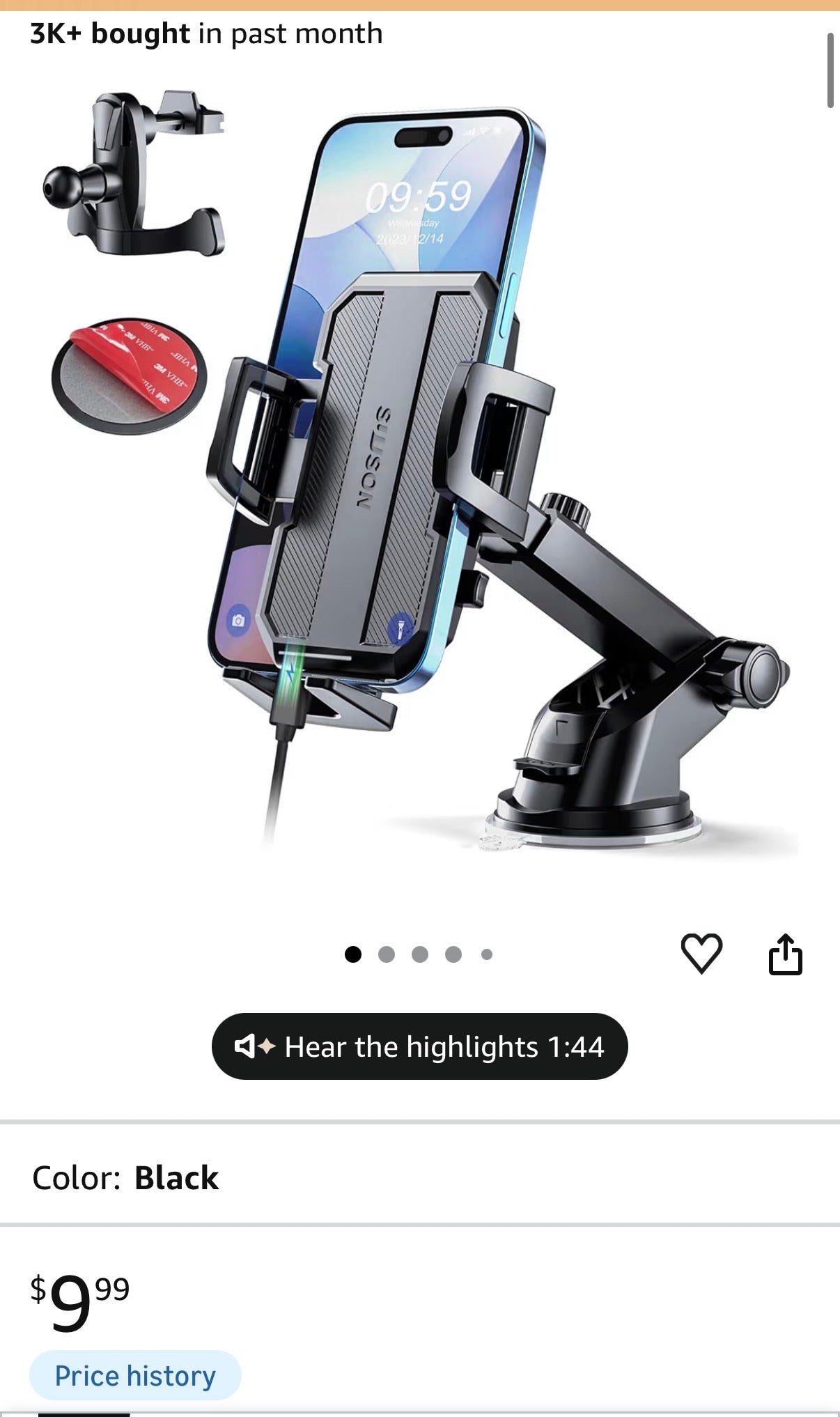 3-in-1 Phone Mount