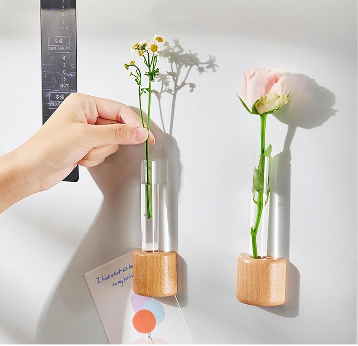 MINIATURE VASE FRIDGE MAGNETS