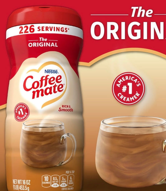 COFFEE MATE ORIGINAL POWDER CREAMER 16 oz