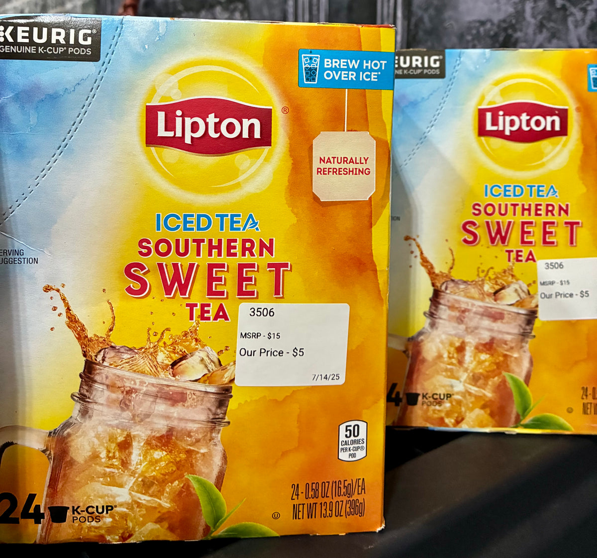 LIPTON ICED SOUTHERN SWEET TEA K-CUPS/