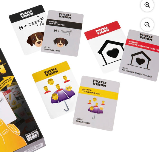 PUZZLE VISION -THE ADULT PARTY GAME OF SOLVING PICTURE PUZZLES