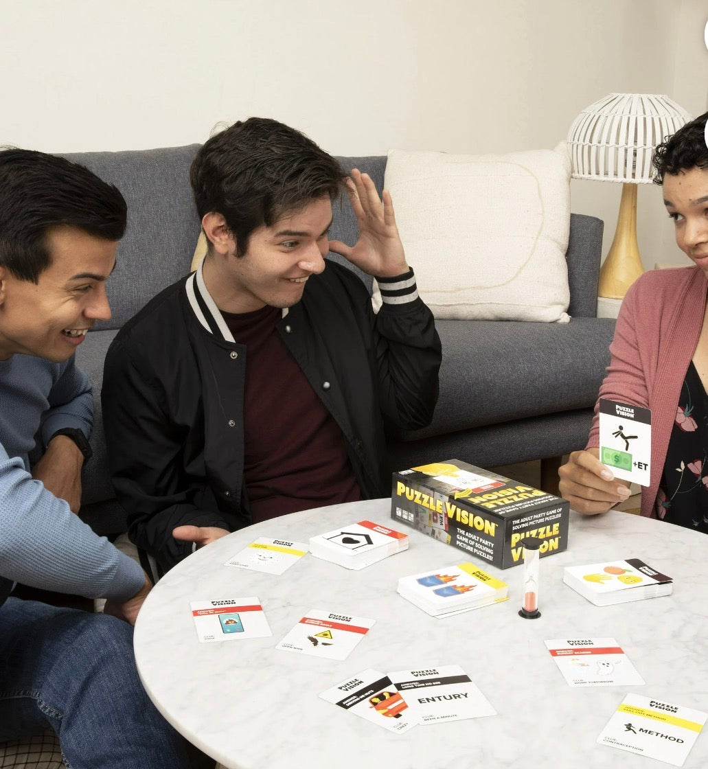 PUZZLE VISION -THE ADULT PARTY GAME OF SOLVING PICTURE PUZZLES