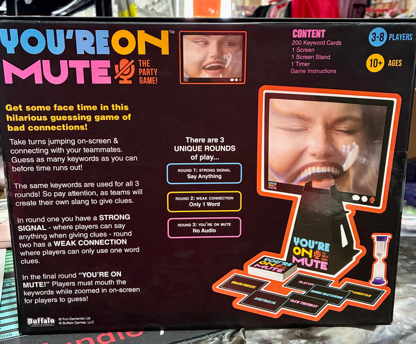 YOUR ON MUTE /THE PARTY GAME