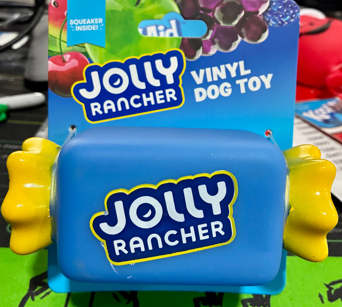 FUN VINYL DOG TOYS