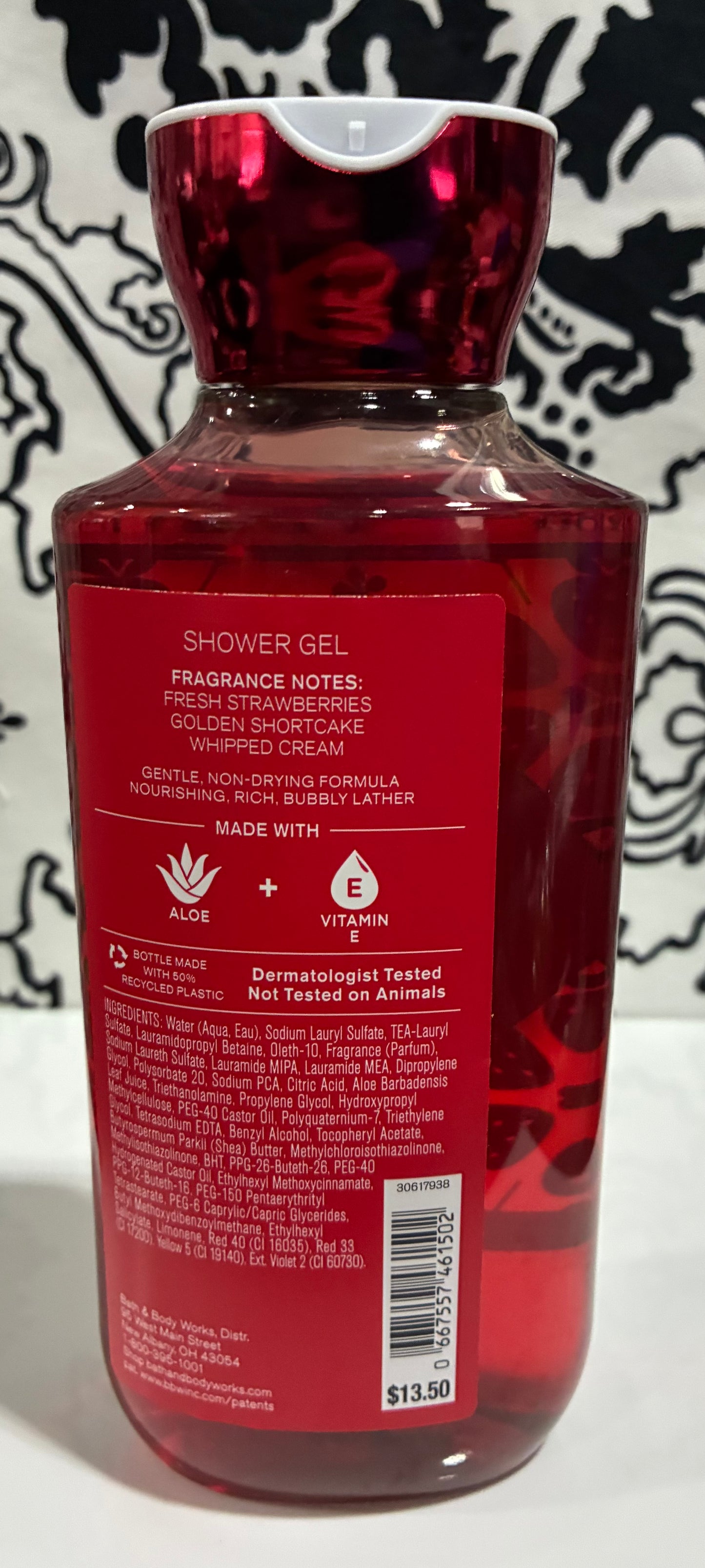 STRAWBERRY POUND CAKE ALOE @ VIT E SHOWER GEL