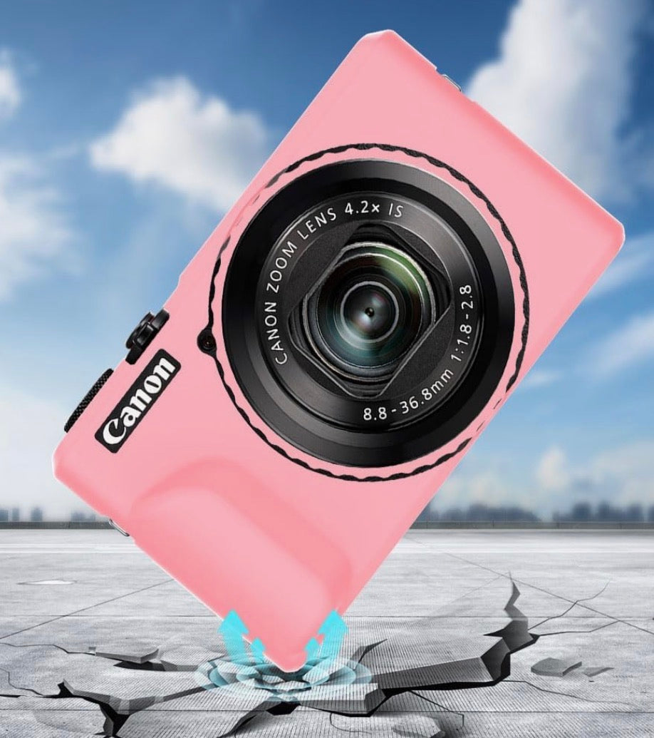 PINK SILICONE CASE for CANNON POWERSHOT g7x MARK iii