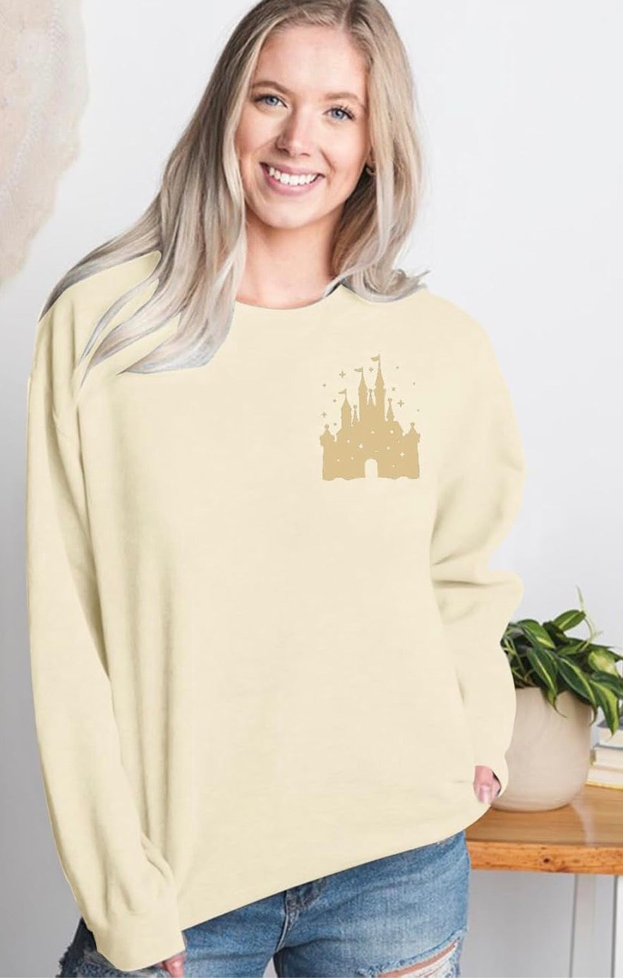 MAGIC KIMDOM SWEATSHIRT BEIGE