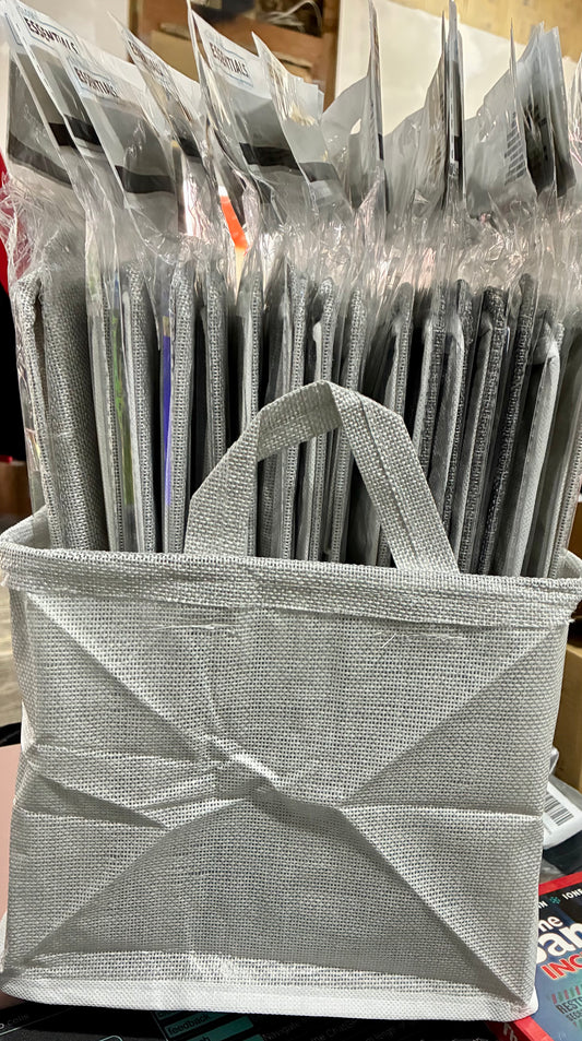 LIGHT STORAGE BIN -GRAY