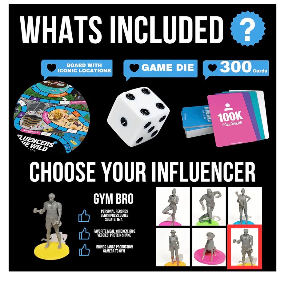 INFLUENCERS IN THE WILD GAME