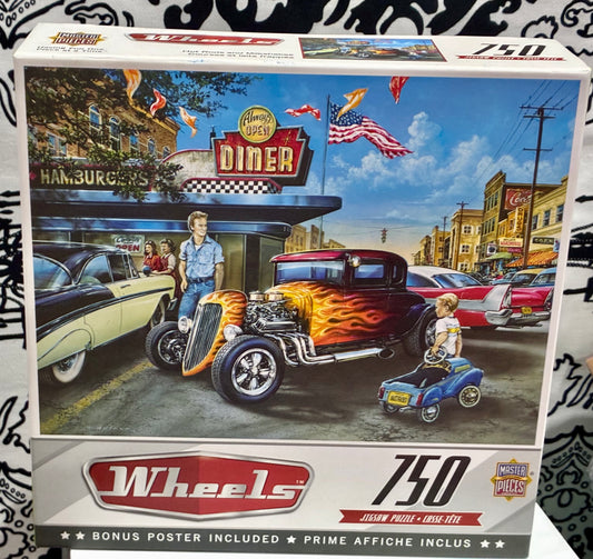 WHEELS PUZZLE 750 PCS
