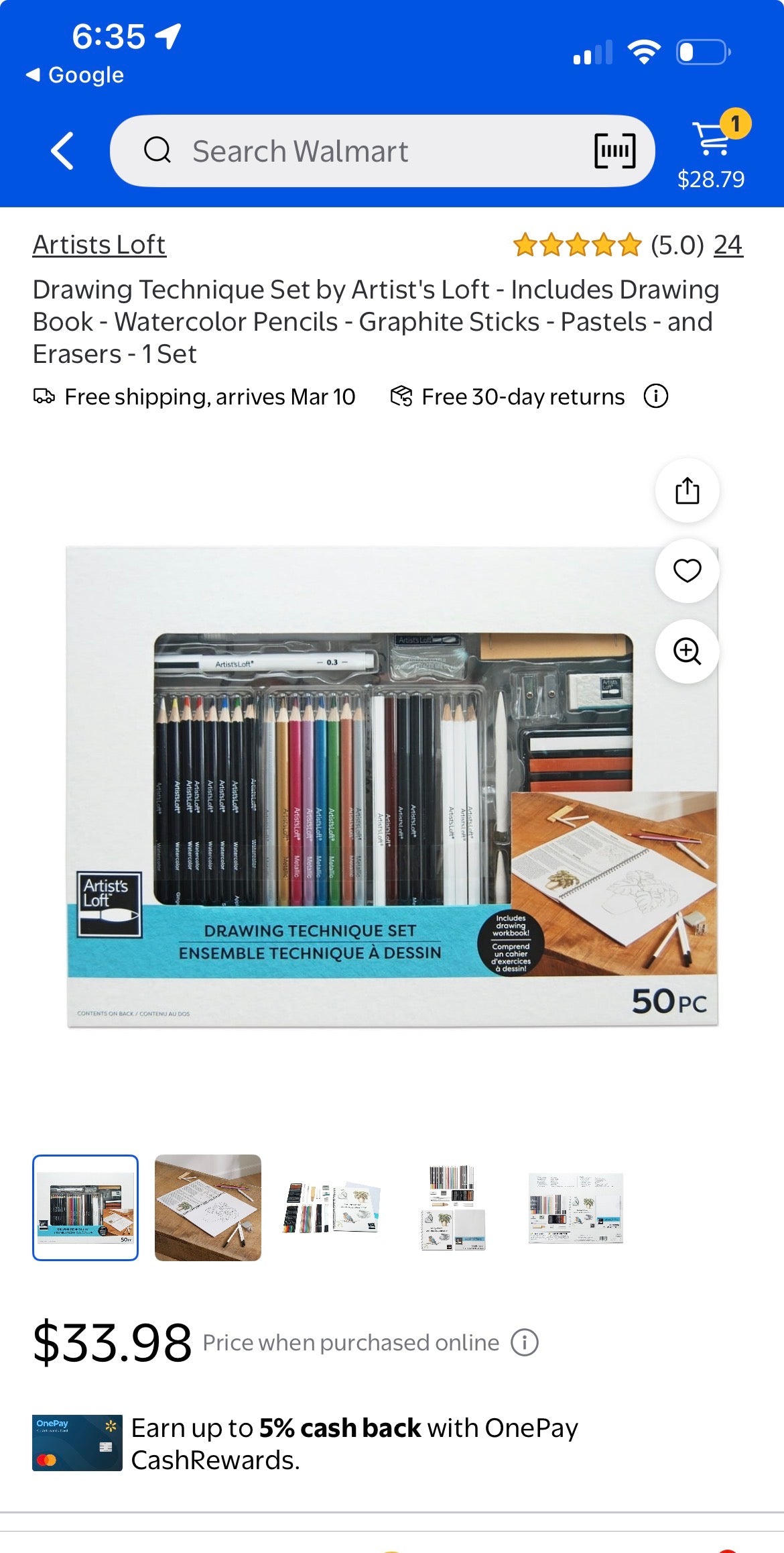 ARTISTS LOFT DRAWING TECHNIQUES SET