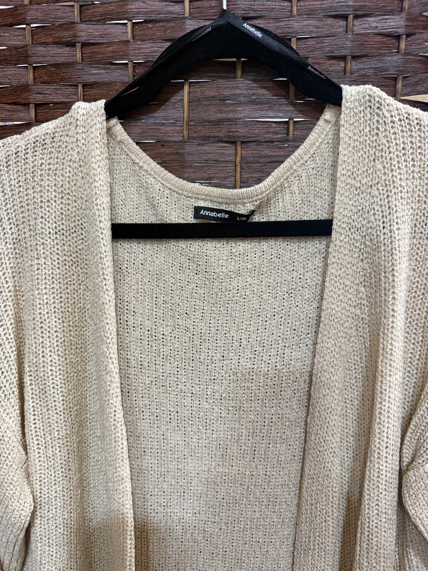 Textured Knit Cardigan Sweater