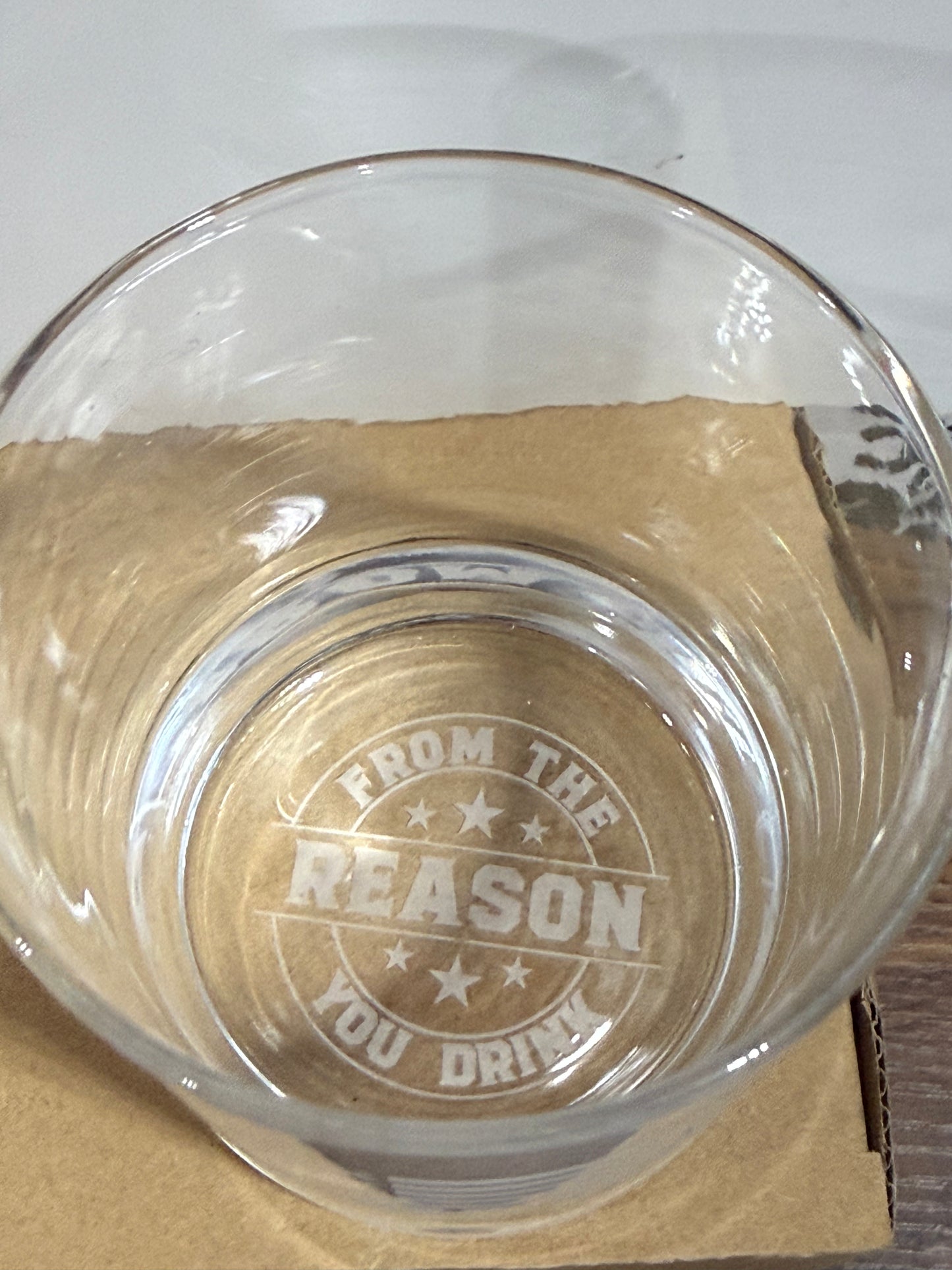 Dad Whiskey Glass