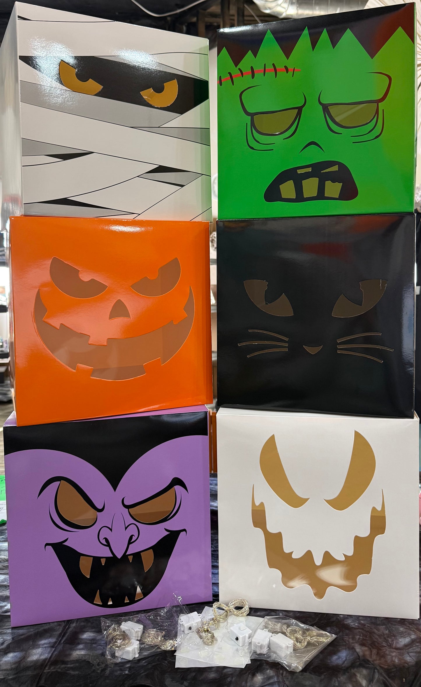 Large Halloween Boxes