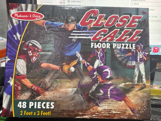MELISSA @ DOUG CLOSE CALL FLOOR PUZZLE