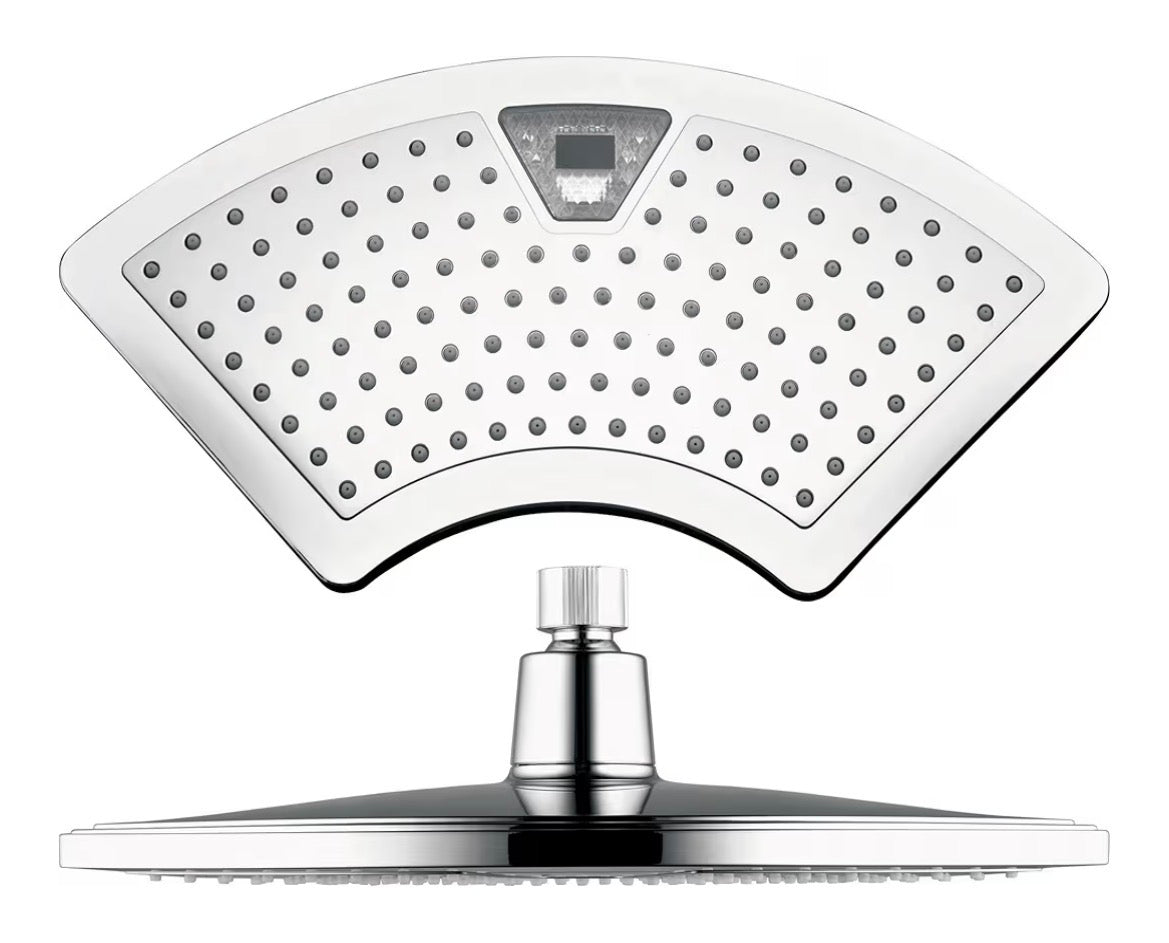 DREAM SPA AQUA FAN 12'' RAINFALL LED SHOWER HEAD