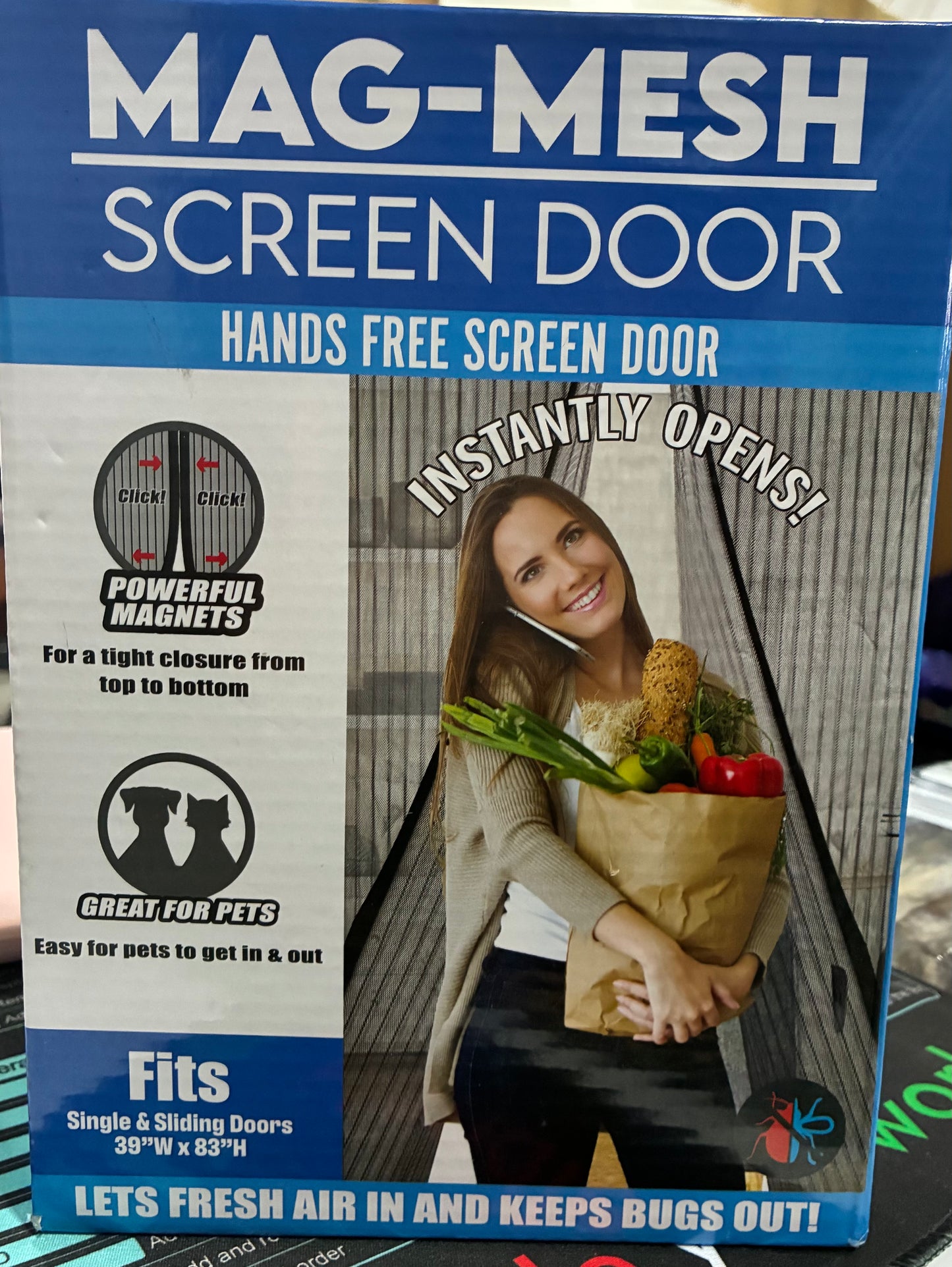 MAG-MESH SCREEN DOOR