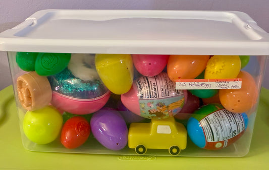 14 QT CONTAINERS OF PRE FILLED EGGS