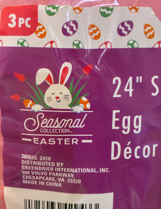 3 PIECE STACKABLE EGGS