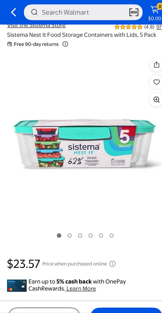 SISTEMA NEST IT 10 pc SET 5 star product