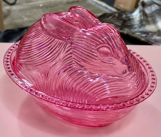 PLASTIC EASTER 2 PART CANDY DISH