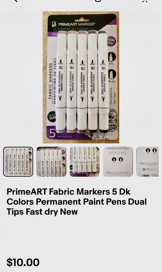 PRIME ART FABRIC MARKERS