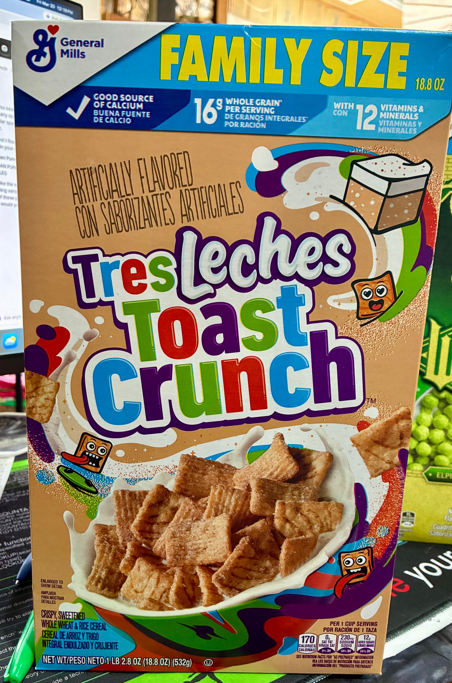 FAMILY SIZE CEREAL