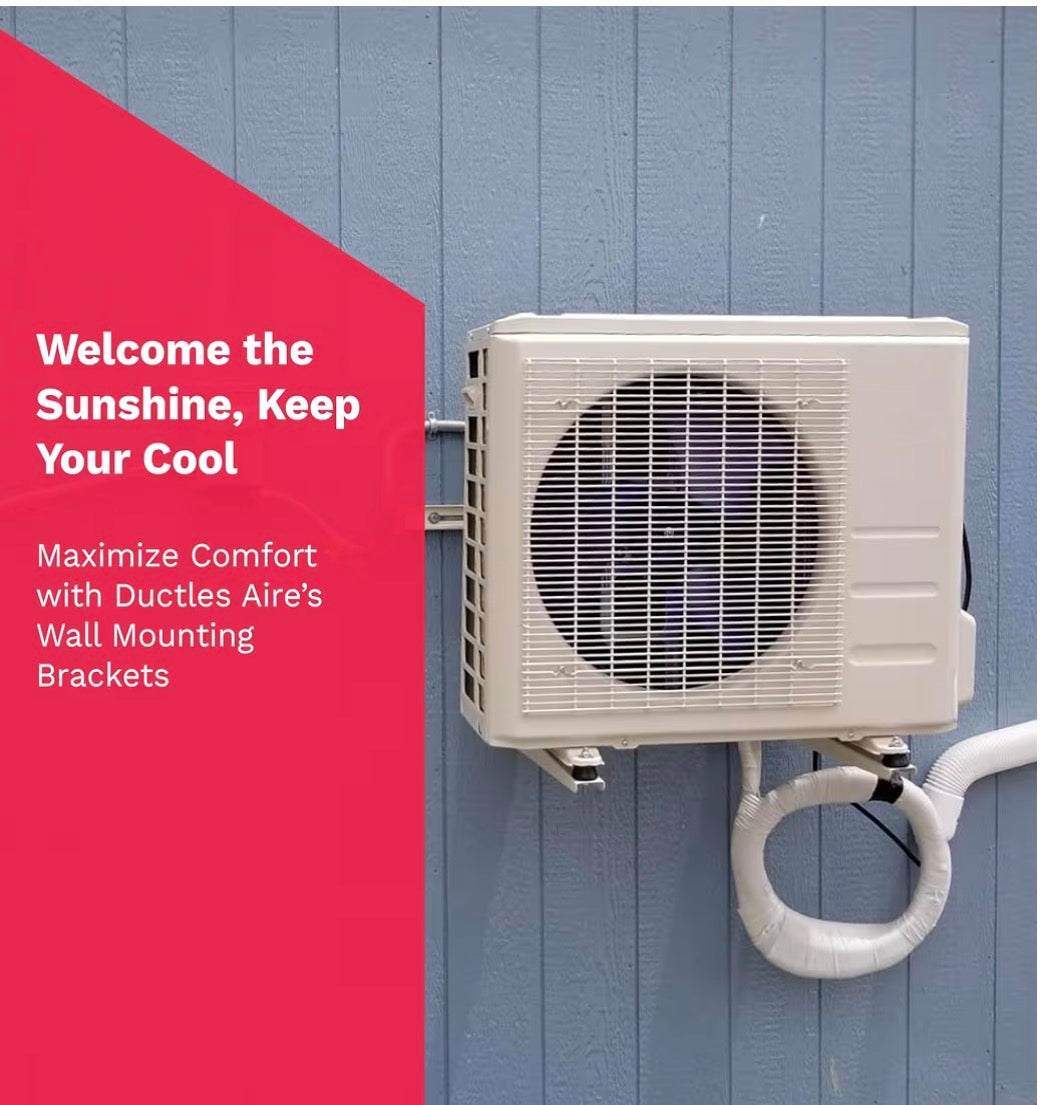 DUCTLESS AIR CONDITIONER OUTDOOR WALL BRACKET FOR WINDOW MOUNT