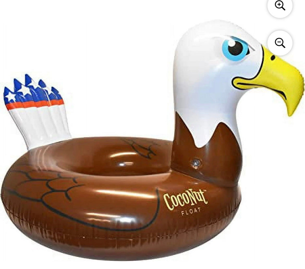 PATRIOTIC BALD EAGLE 48'' POOL FLOAT
