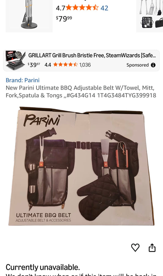 ULTIMATE BBQ BELT @ ACCESSORIES