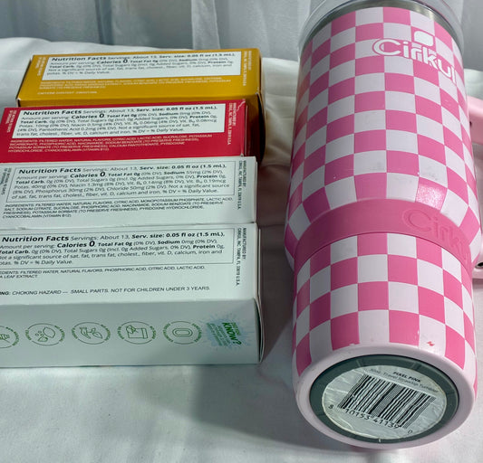 Cirkul 30oz Travel StrawSip @ 4 Cartridges