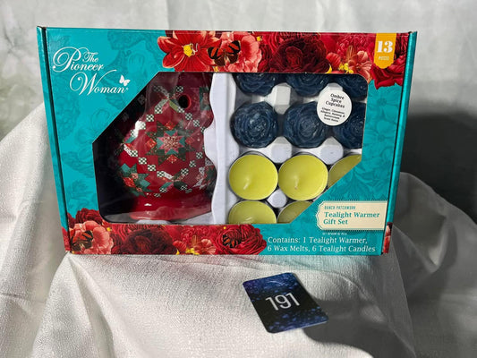 Ranch Patchwork Tealight Warmer Set