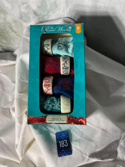 Wishful Winter Napkin/Ring Set