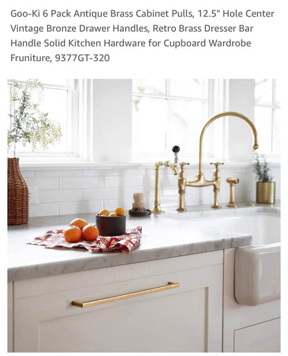 Antique Brass Drawer Pulls