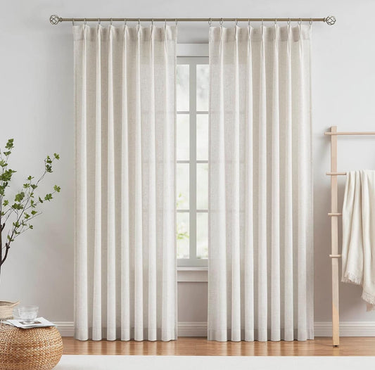 Vision Home Pleated Curtains