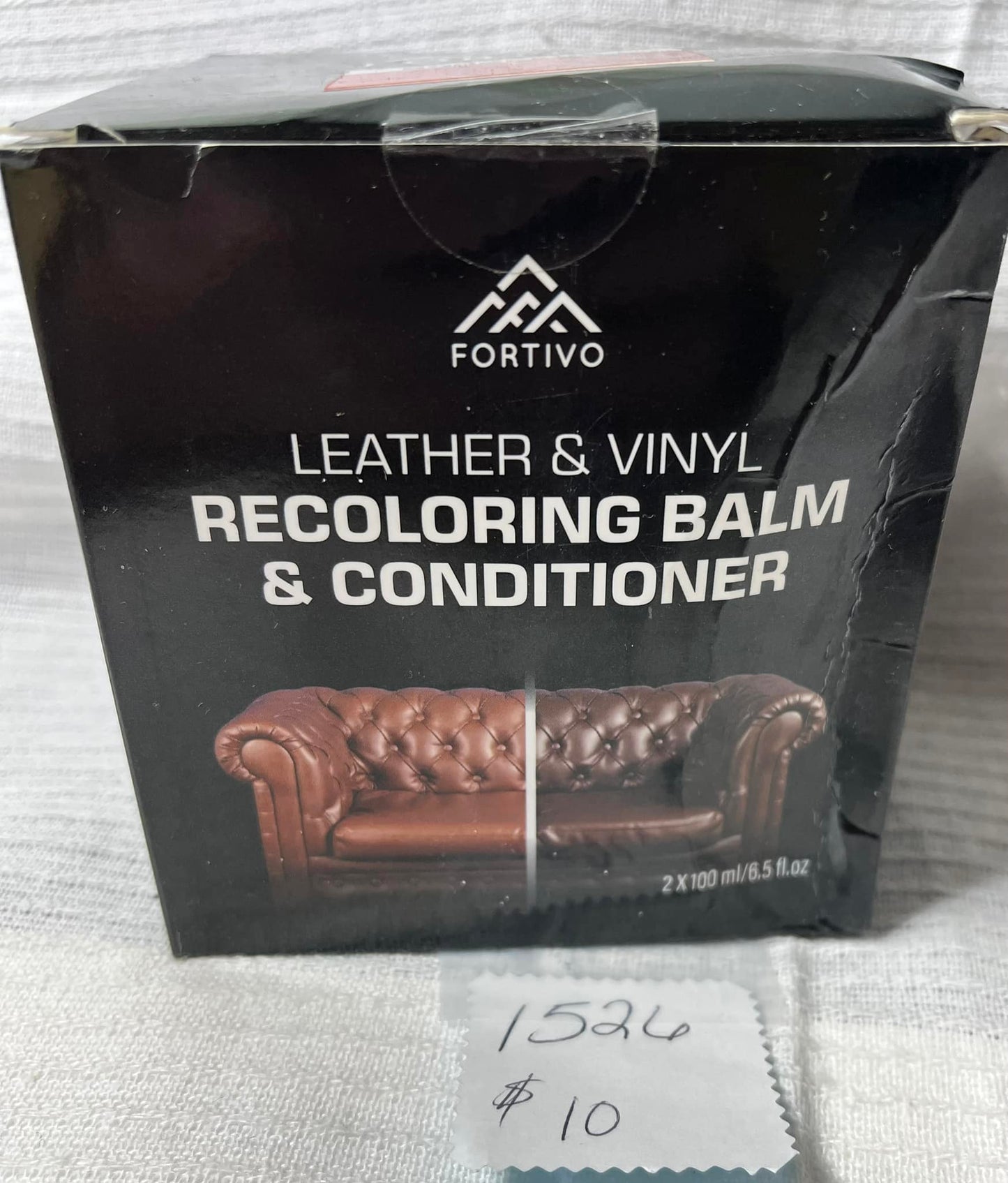LEATHER & VINYL RECOLORING BALM/CONDITIONER