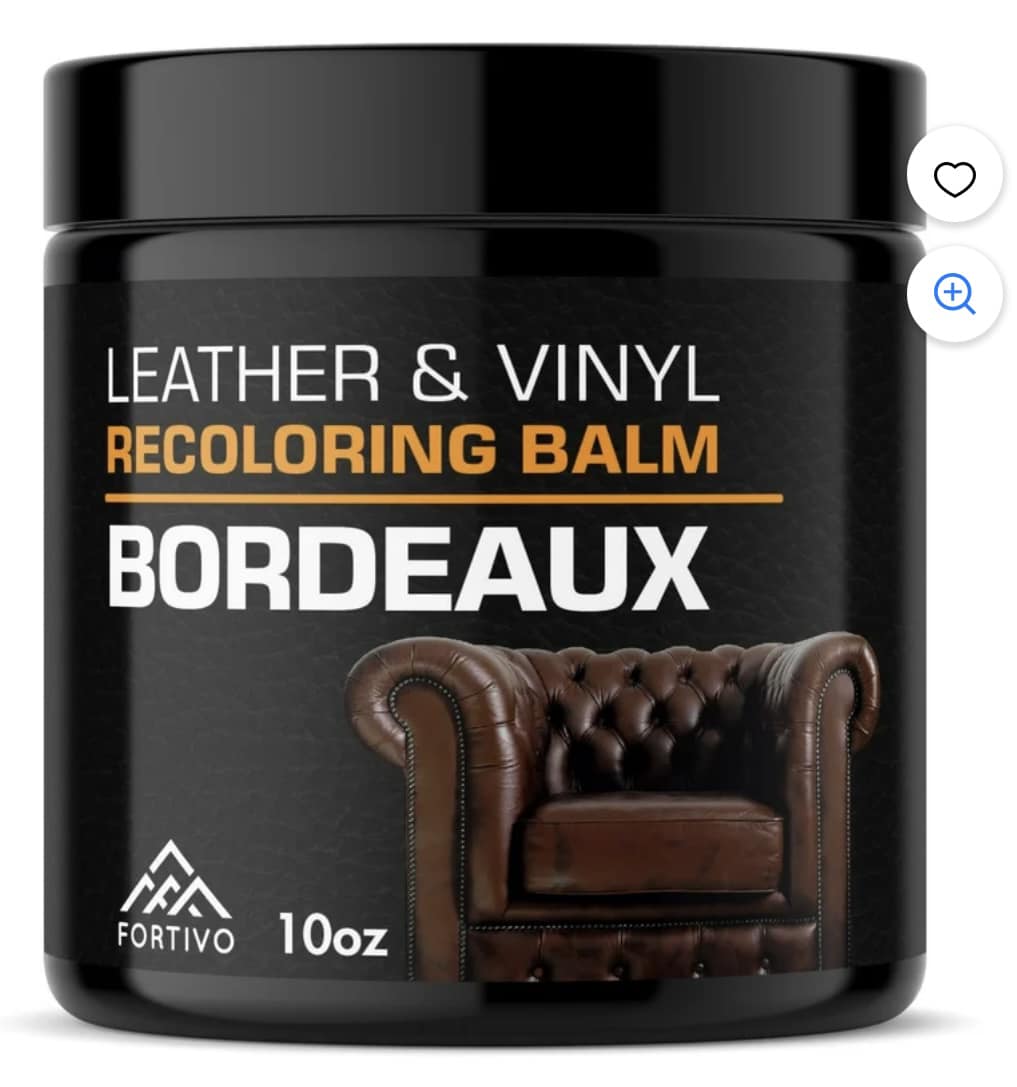 LEATHER & VINYL RECOLORING BALM/CONDITIONER