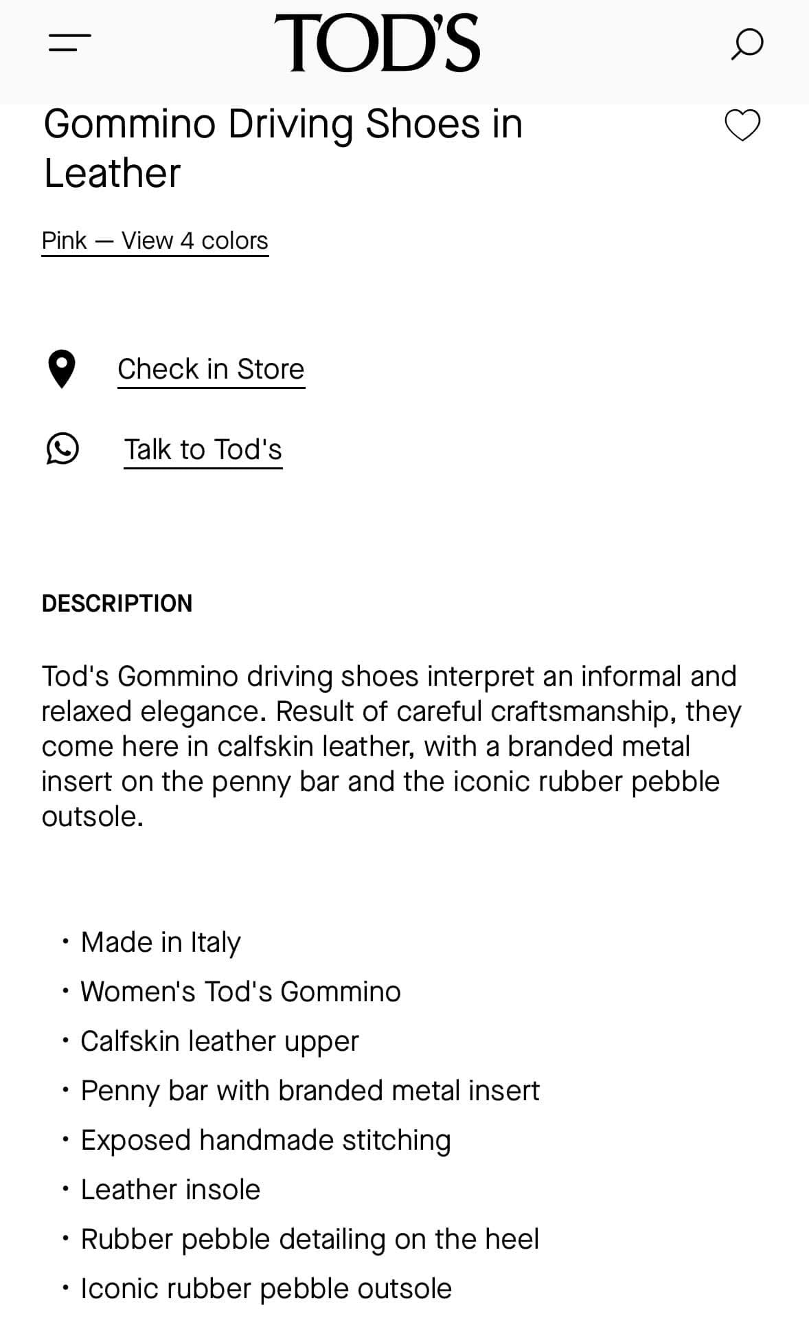 Tod’s Gommino Loafers