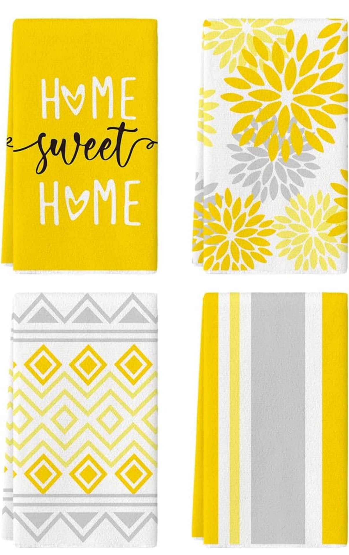 Yellow Dish Towels