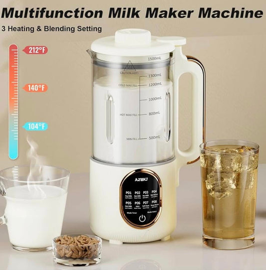 AZWK 44 OZ AUTOMATIC NUT MILK MAKER