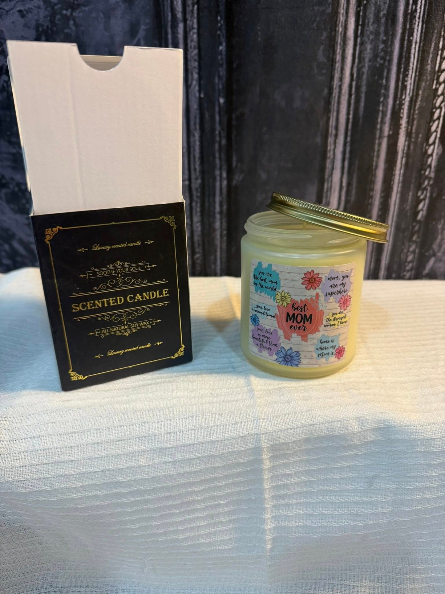 Floral Mom Candle