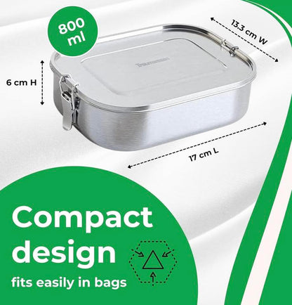 BENTGO STAINLESS STEEL LUNCH BOX 27OZ