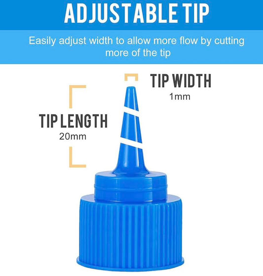 CHMACHI 16 SQUEEZE COOKIE ICING BOTTLES SET