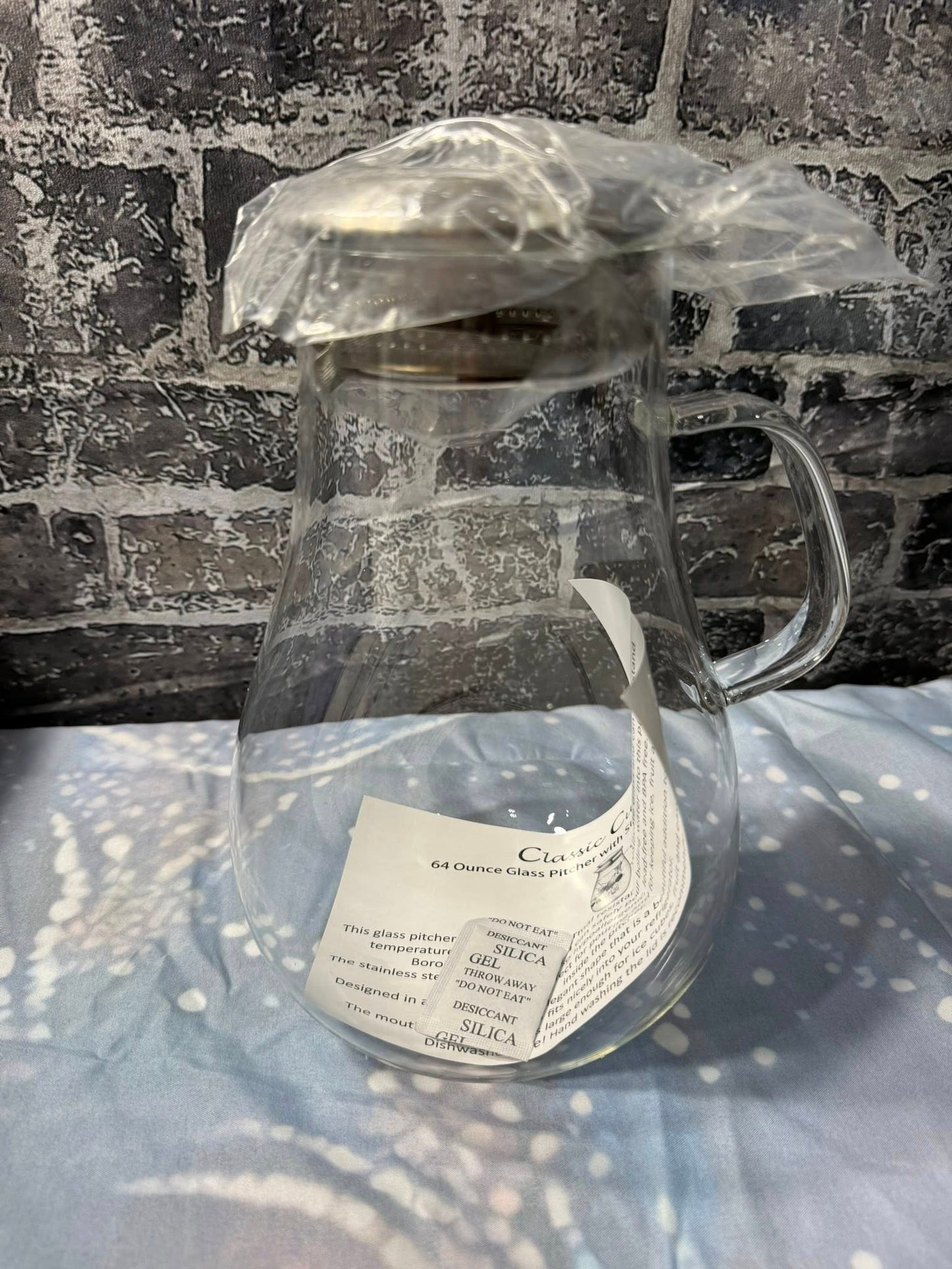 Glass Pitcher Carafe