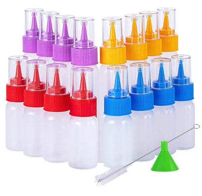 CHMACHI 16 SQUEEZE COOKIE ICING BOTTLES SET
