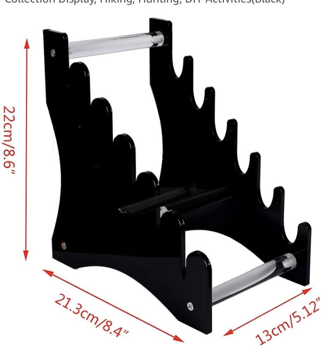 ACRYLIC KNIFE DISPLAY STAND
