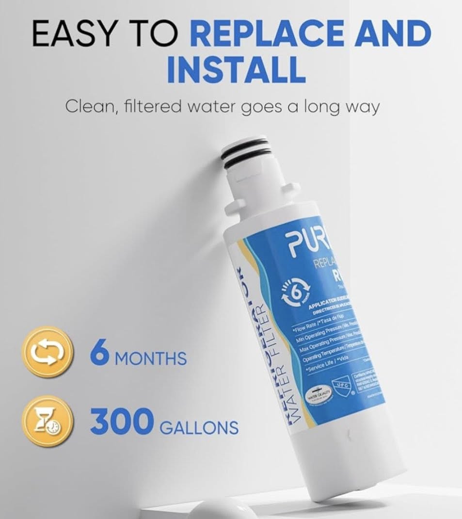 PUREPLUS 9980 REPLACEMENT FRIDGE FILTER SET