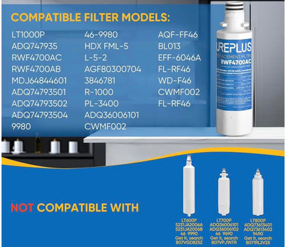 PUREPLUS 9980 REPLACEMENT FRIDGE FILTER SET