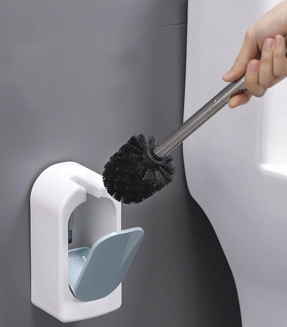 TOILET BOWL BRUSH WALL MOUNT